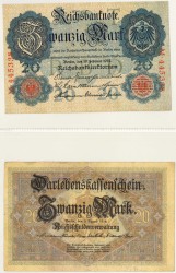 Germany. Album 40 banknotes. Notgeld. Type 1940. - Fine – UNC.