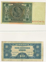 Germany. Album 40 banknotes. Notgeld. Type 1940. - Fine – UNC.