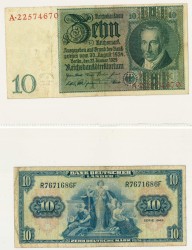 Germany. Album 40 banknotes. Notgeld. Type 1940. - Fine – UNC.
