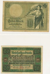 Germany. Album 40 banknotes. Notgeld. Type 1940. - Fine – UNC.