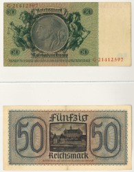 Germany. Album 40 banknotes. Notgeld. Type 1940. - Fine – UNC.