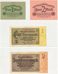 Germany. Album 40 banknotes. Notgeld. Type 1940. - Fine – UNC.