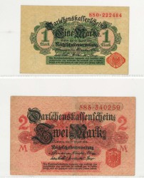 Germany. Album 40 banknotes. Notgeld. Type 1940. - Fine – UNC.