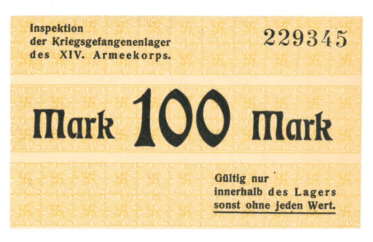 Germany. 100 mark. Banknote. Type ND. - UNC.