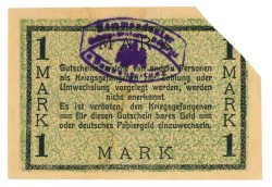 Germany. 1 mark. Banknote. Type ND. Type Döberitz. - Very fine.