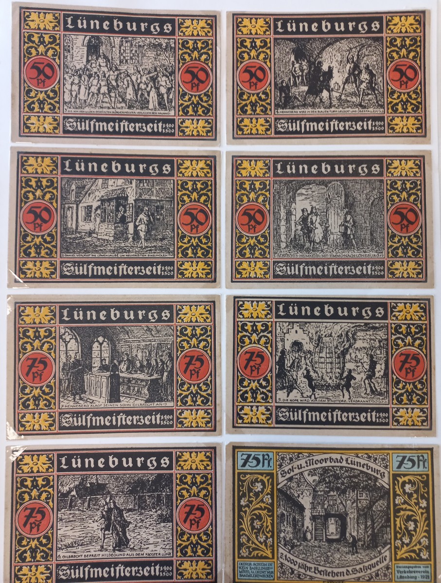 Germany. Album with notgeld. Notgeld. Type 1940-1945. - UNC.