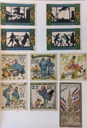 Germany. Album with notgeld. Notgeld. Type 1940-1945. - UNC.