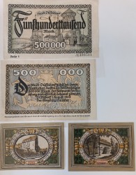 Germany. Album with notgeld. Notgeld. Type 1940-1945. - UNC.