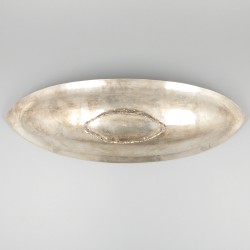 Delicatesse schaal zilver.