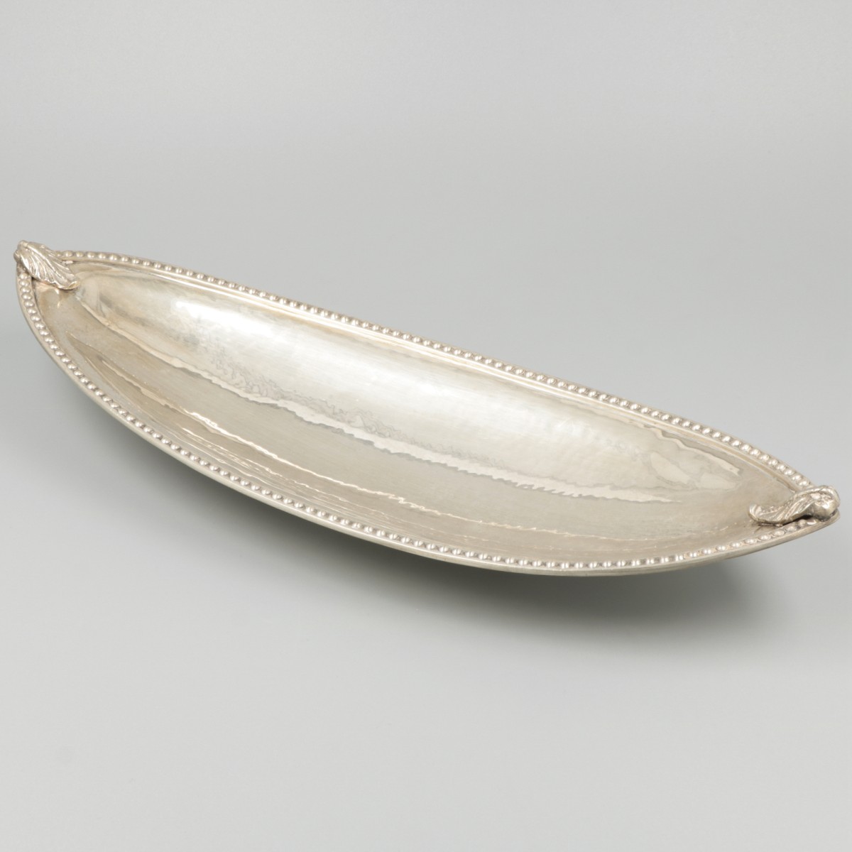 Delicatesse schaal zilver.