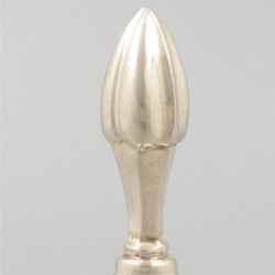 Tafelbel zilver.