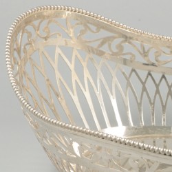 Broodmand zilver.