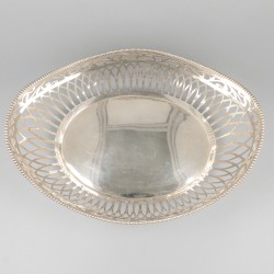 Broodmand zilver.