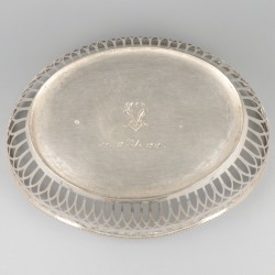 Broodmand zilver.