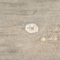 Soezen- / broodmand zilver.