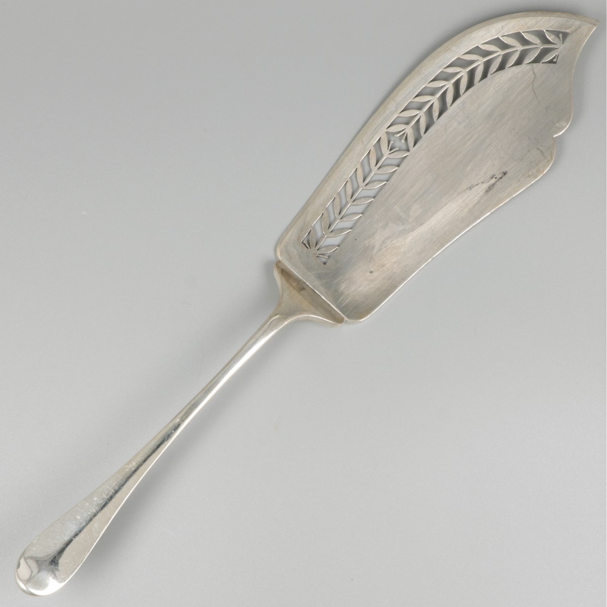 Visschep zilver.
