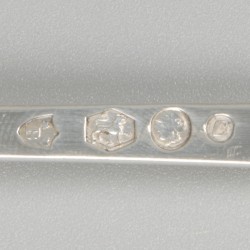 Visschep zilver.