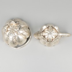2-delig roomstel zilver.