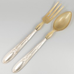 Salade couvert zilver.