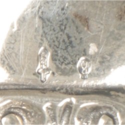 Reisbestek zilver.