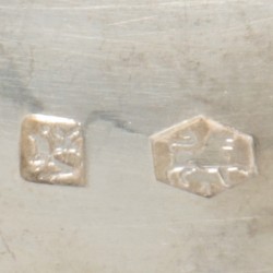 Sauslepel Haags lofje zilver.