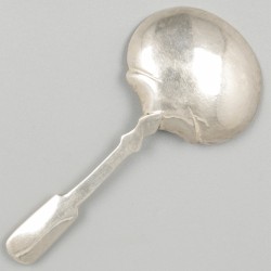 Suikerschep zilver.