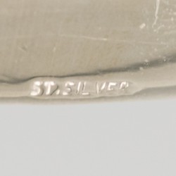 Serveerschaal zilver.