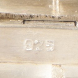 3-delig lot doosjes zilver.