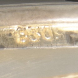 3-delig lot doosjes zilver.