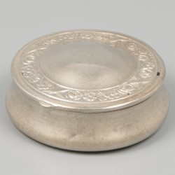 3-delig lot doosjes zilver.