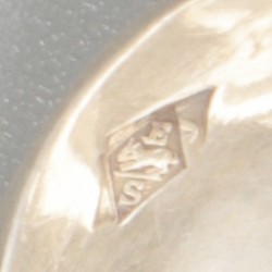 9-delig lot divers schepwerk zilver.