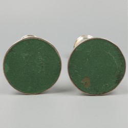 2-delig stel kandelaren zilver.