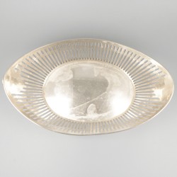 Broodmand zilver.
