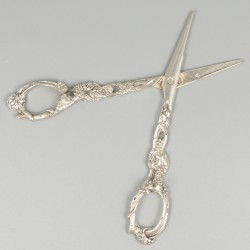 Druivenschaar zilver.