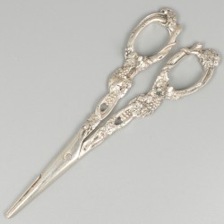 Druivenschaar zilver.