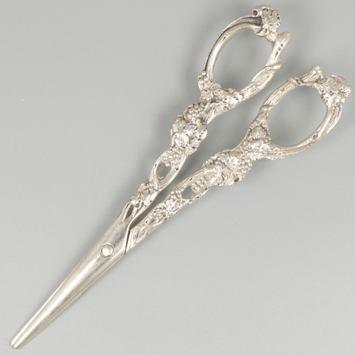 Druivenschaar zilver.