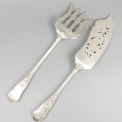 Viscouvert set zilver.