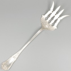Viscouvert set zilver.
