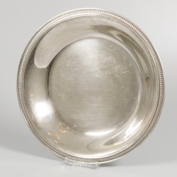 Fruitschaal zilver.
