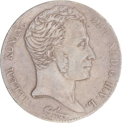 3 gulden. Willem I. 1820 U. Zeer Fraai.