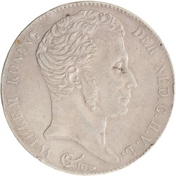 3 gulden. Willem I. 1819 U. Zeer Fraai / Prachtig.