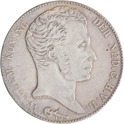 3 gulden. Willem I. 1832/24. Zeer Fraai / Prachtig.