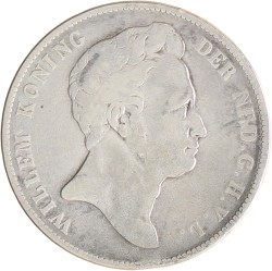 1 gulden. Willem I. 1840. Fraai.