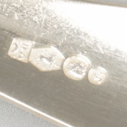 Gember couvert zilver.