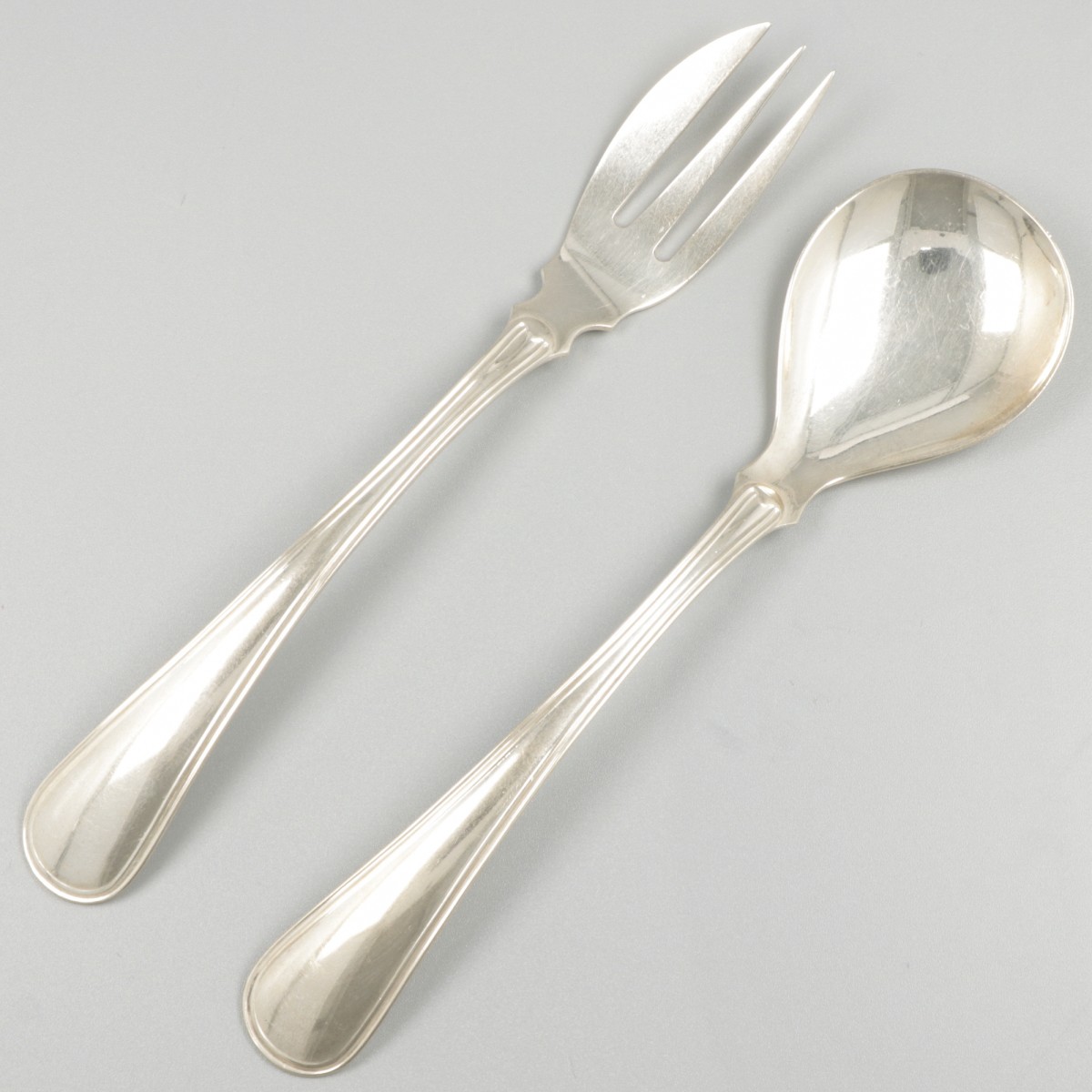 Gember couvert zilver.