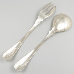 Gember couvert zilver.