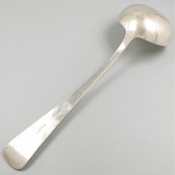 Soeplouche / Soeplepel Haags lofje zilver.