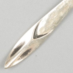 12-delige set koffie- / theelepels zilver.
