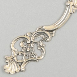 6-delige set taartvorken zilver.