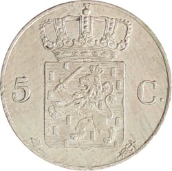 5 cent. Willem I. 1827 U. UNC -.